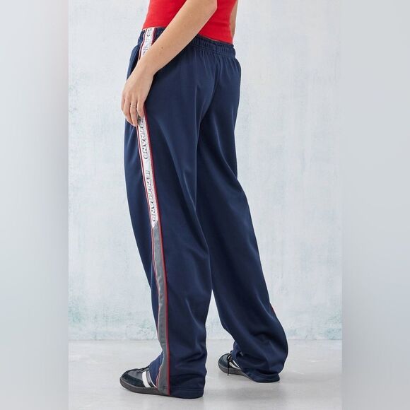 iets frans If Tricot Track Pants Trousers Navy Size medium New With Tags in Pack - Picture 3 of 7